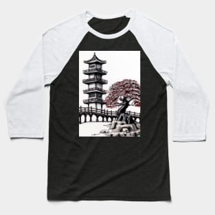 Japan tower bridge Baseball T-Shirt